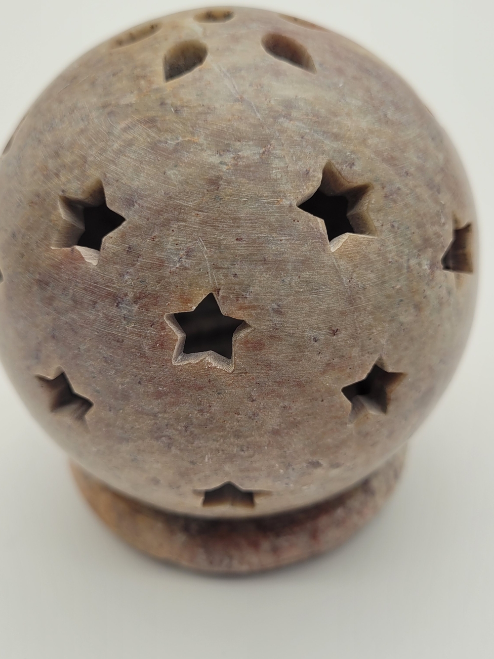Wax Stone Star Lantern - Neutral Tea Light